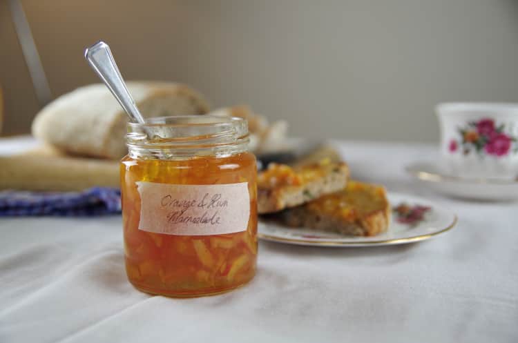 Orange and Rum Marmalade